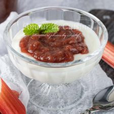 Compote de rhubarbe maison facile