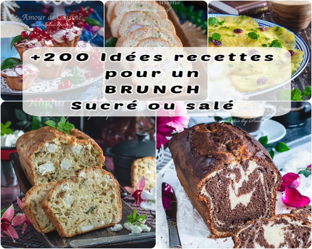 Idées recettes de brunch sucré ou salé