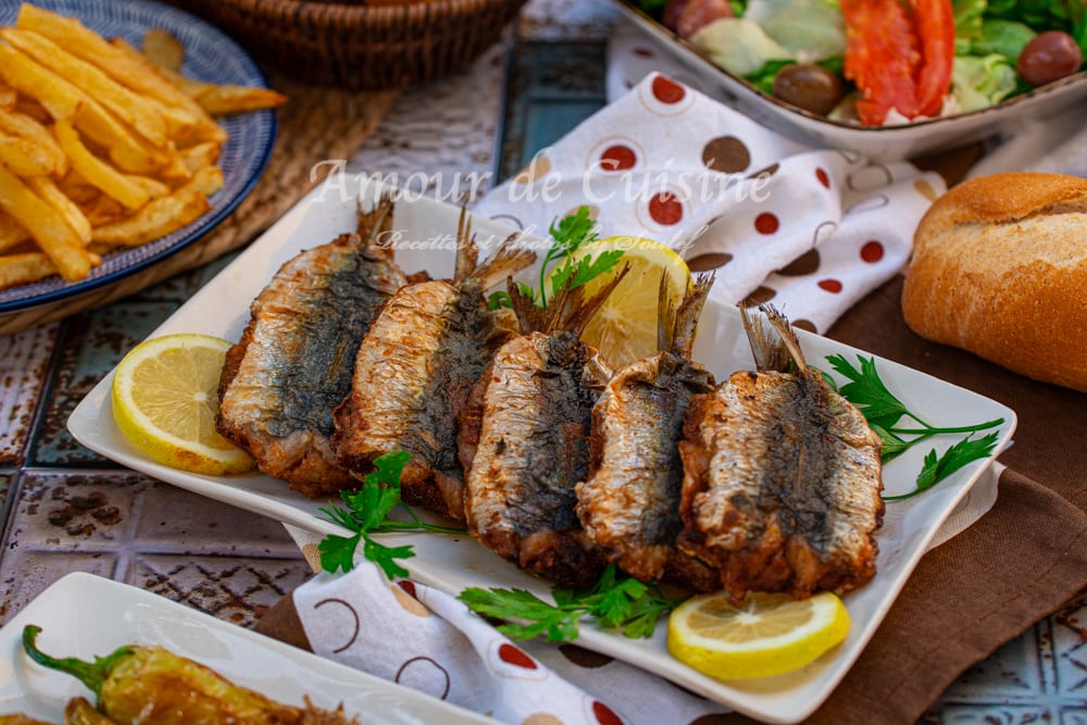 Sardines farcies à la chermoula - Amour de cuisine