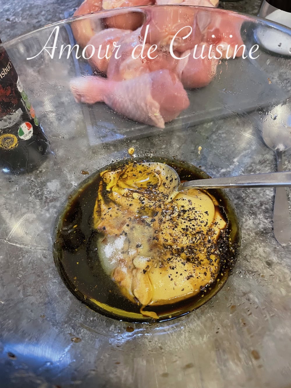 Marinade à la moutarde et sirop d’érable