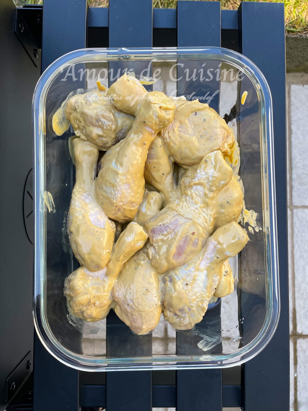 marinade moutarde pour pilons de poulet