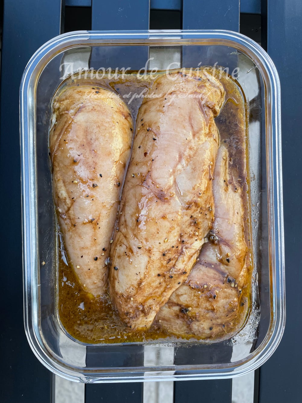 marinade vinaigre balsamique pour blanc de poulet