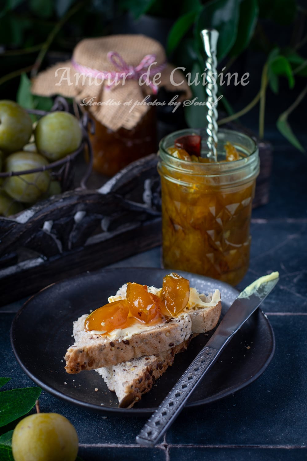 Confiture Reine Claude maison