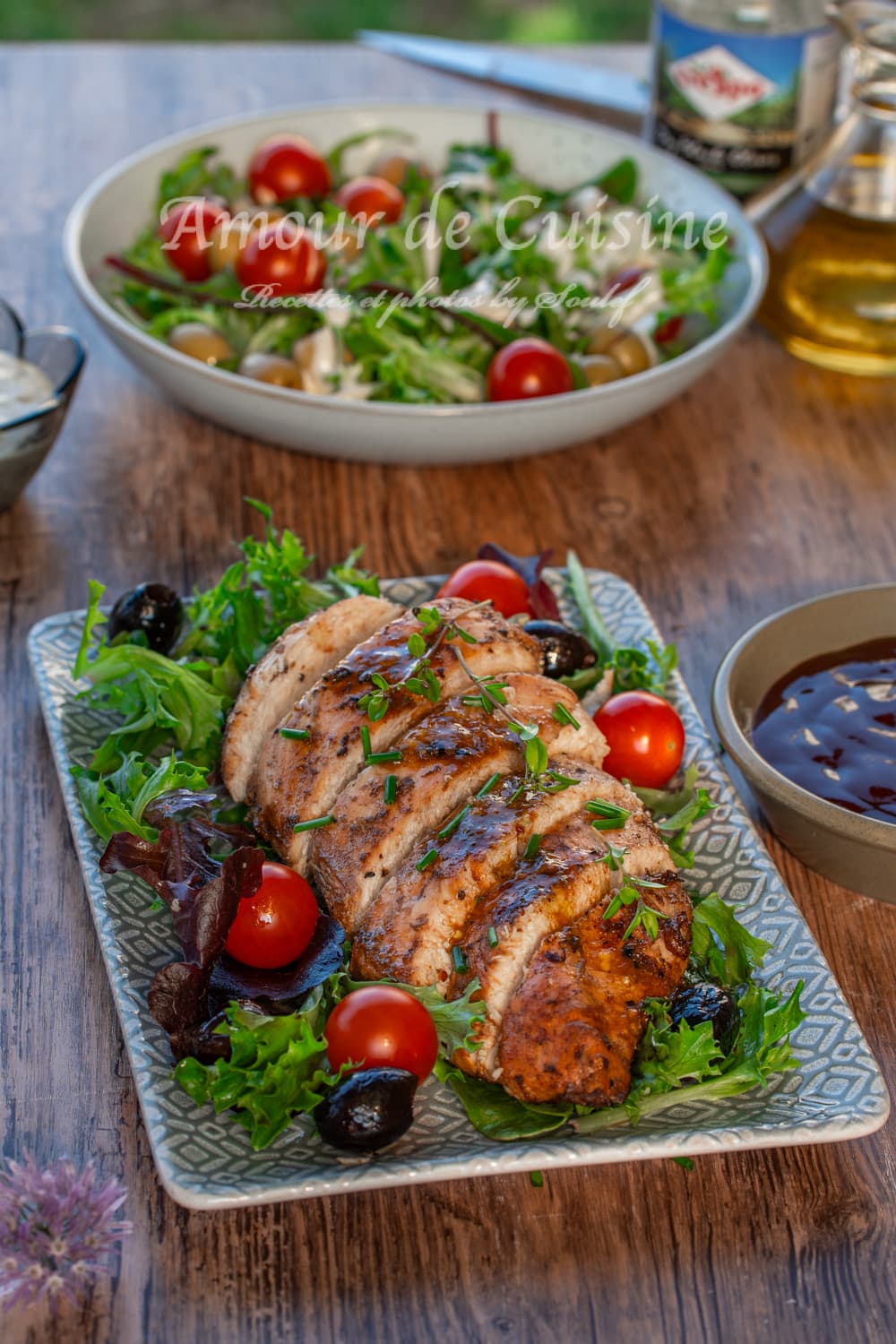 Recette Blancs de poulet grillés au barbecue