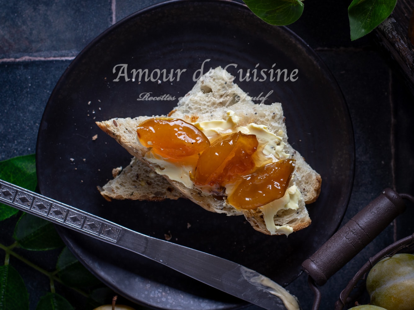 Recette confiture reine claude