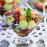 Salade de melon, dessert frais d'été