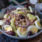 Salade de pommes de terre au thon