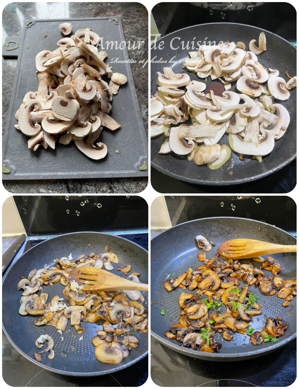 Comment faire sauter les champignons