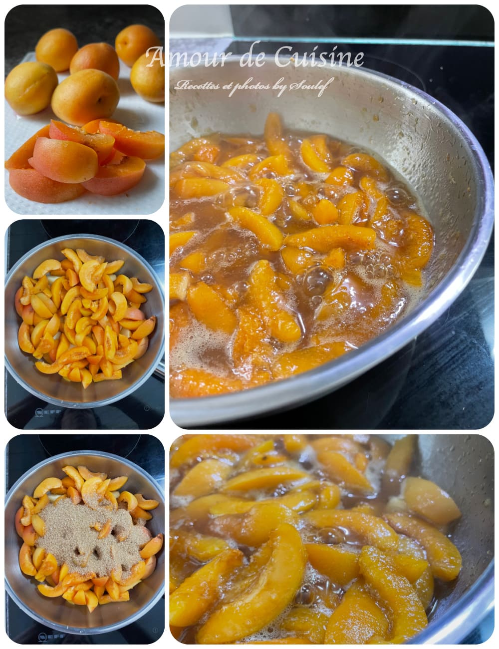 Comment preparer la compote d'abricots