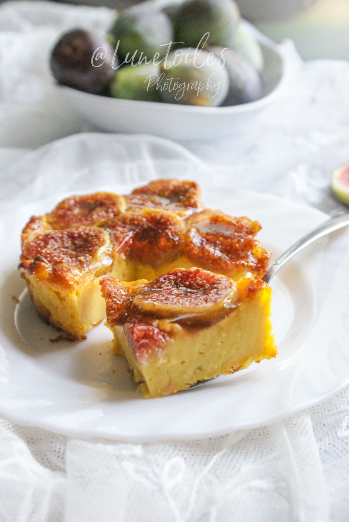 flan aux figues