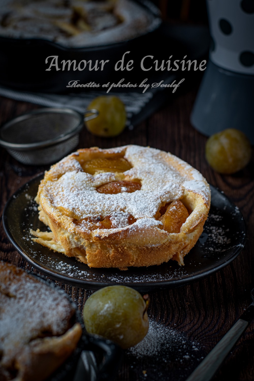 clafoutis des prunes mirabelles