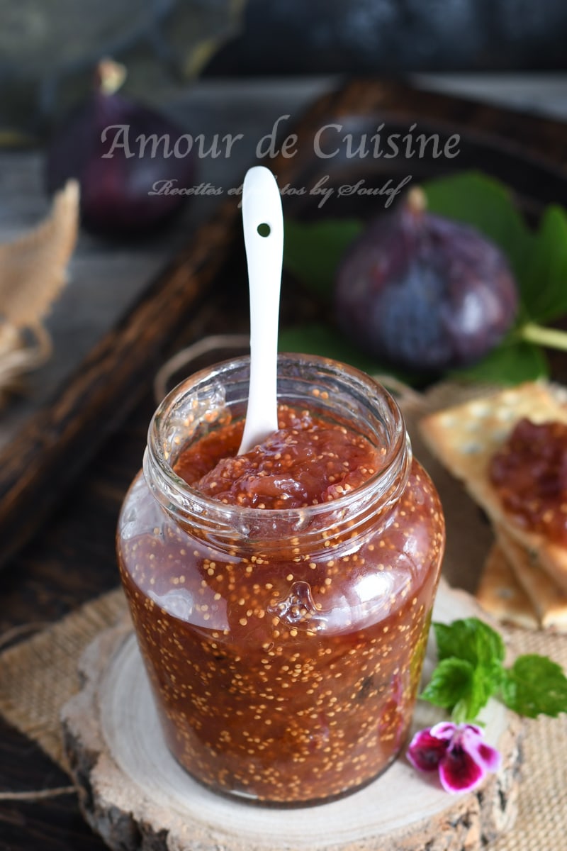 confiture de figues au Thermomix