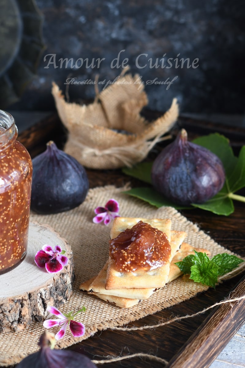 Recette de la confiture de figues au Thermomix