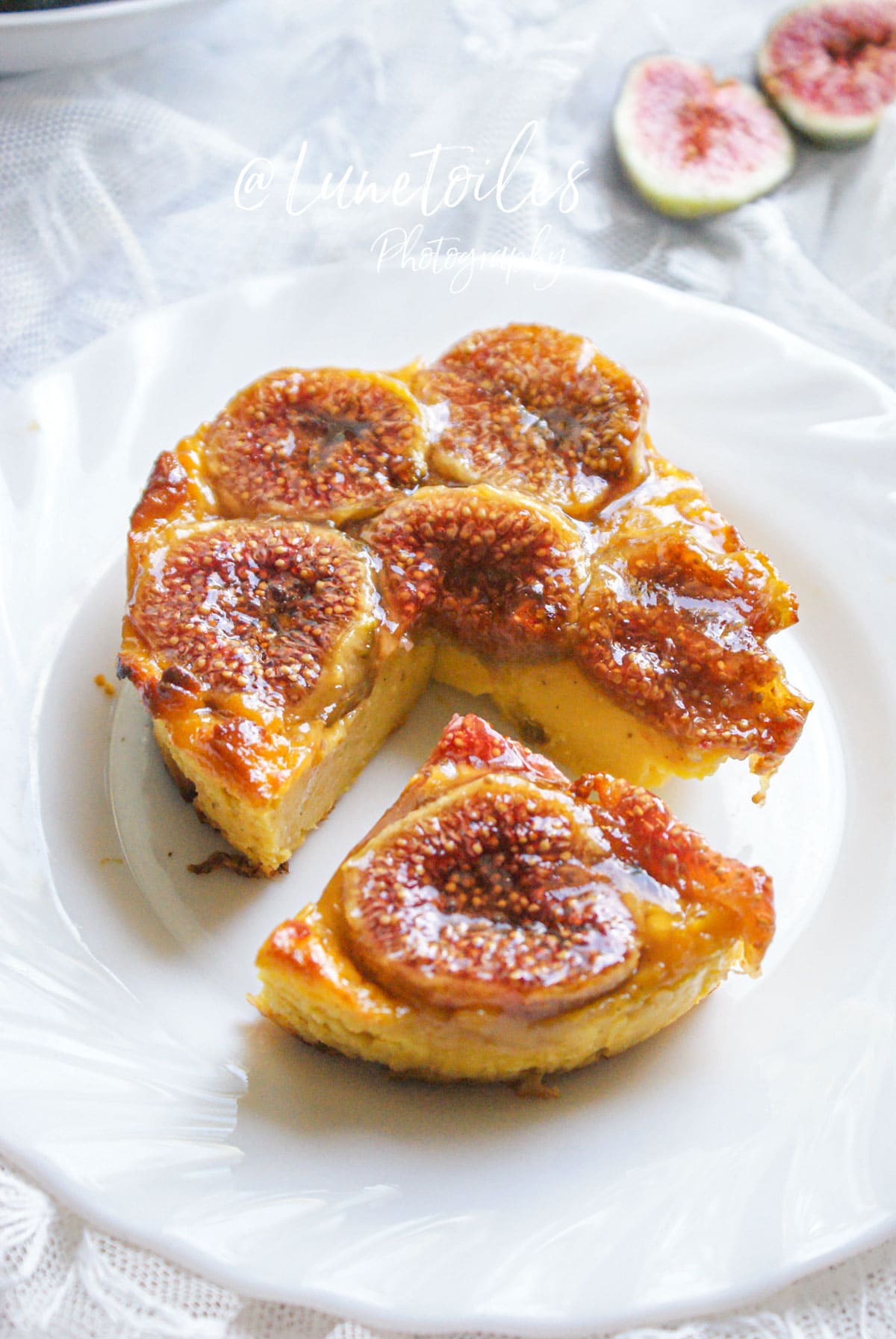 flan aux figues