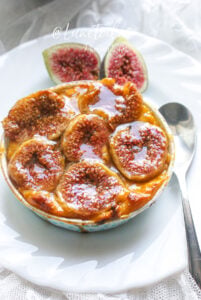 flan aux figues