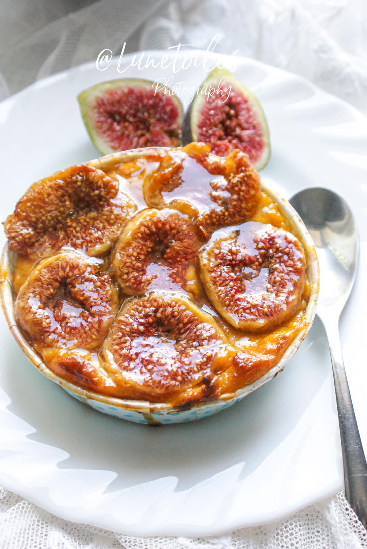 flan aux figues