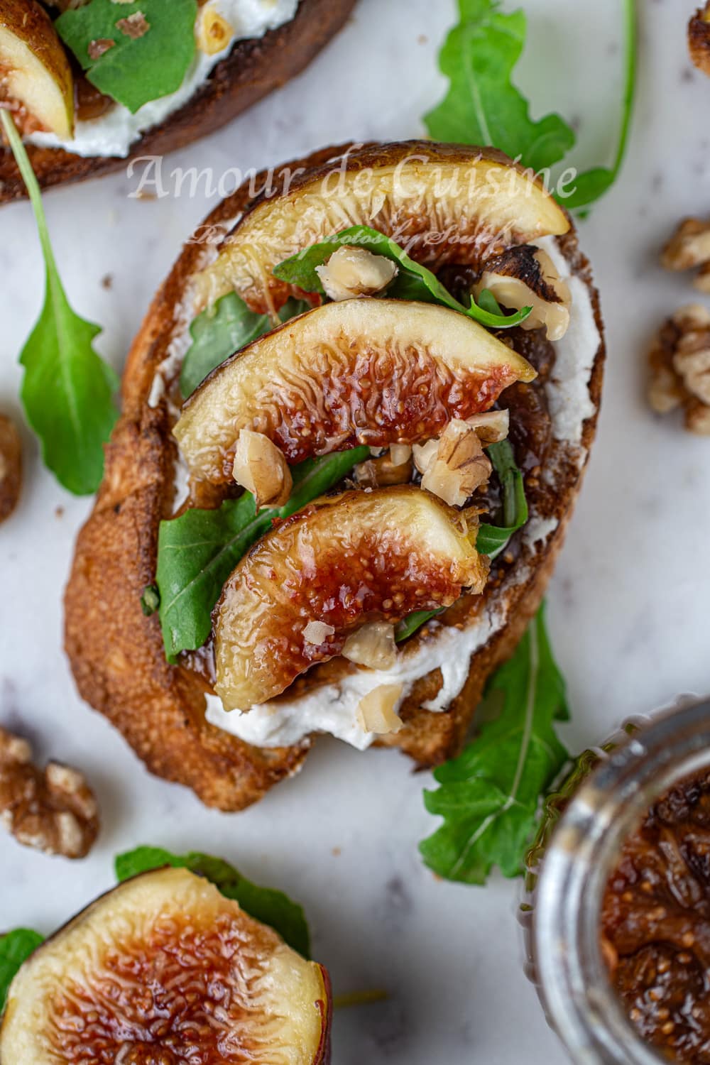 bruschetta facile aux figues