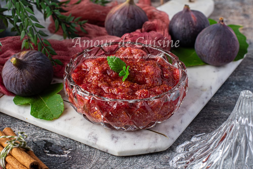 Recette de compote de figues facile