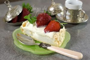 pavlova aux fraises