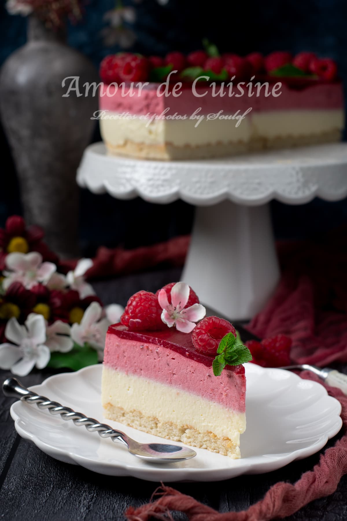 Bavarois framboise