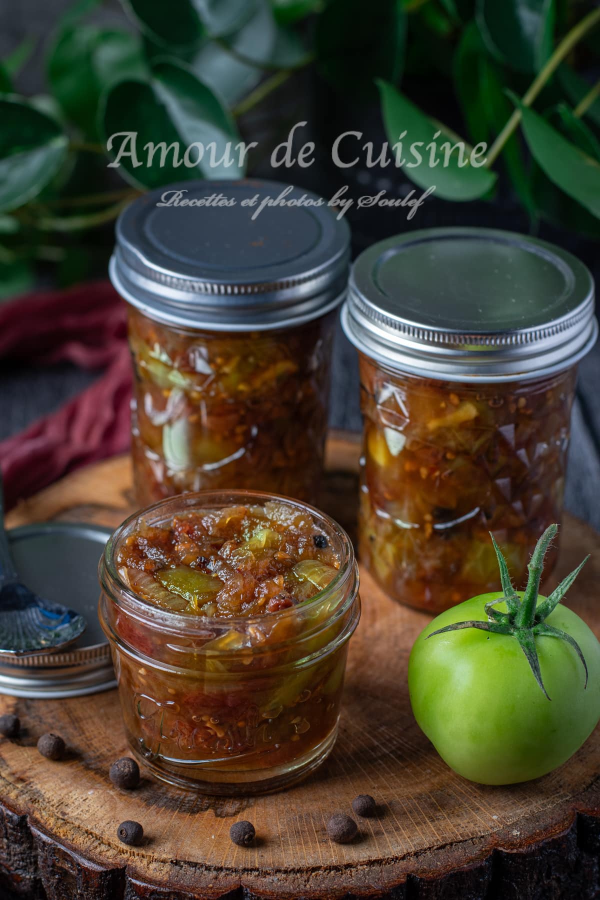 recette chutney tomate verte facile