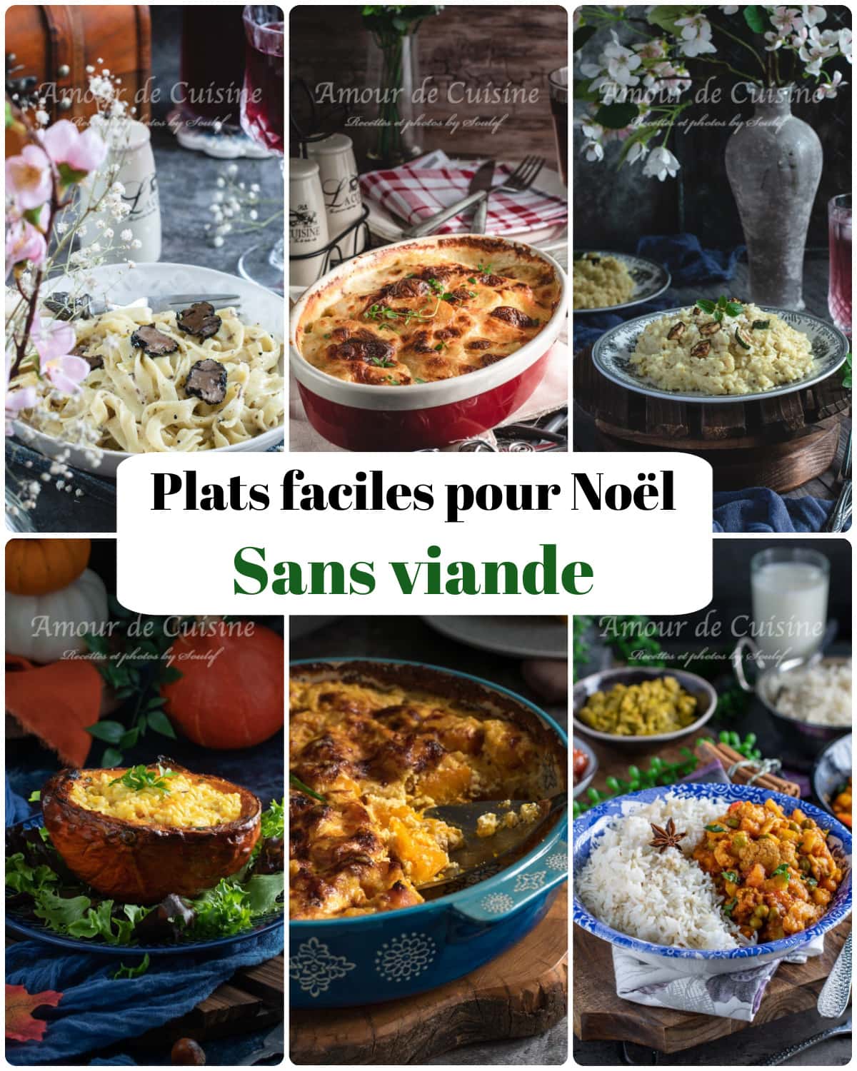 plats faciles pour Noel