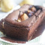 recette gateau poires chocolat ultra fondant