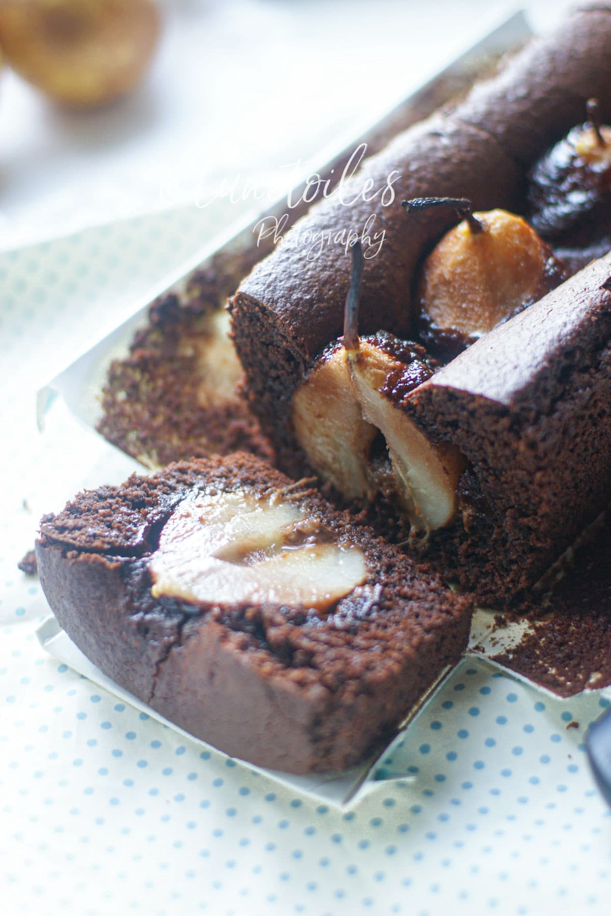 recette gateau poires chocolat ultra fondant