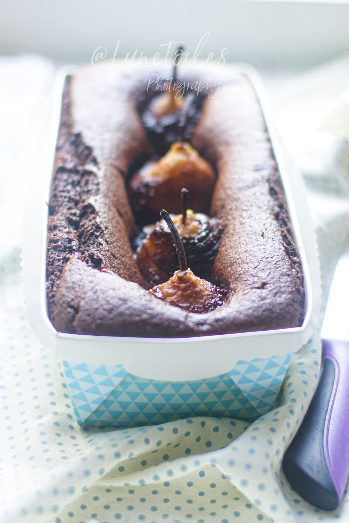 recette gateau poires chocolat ultra fondant