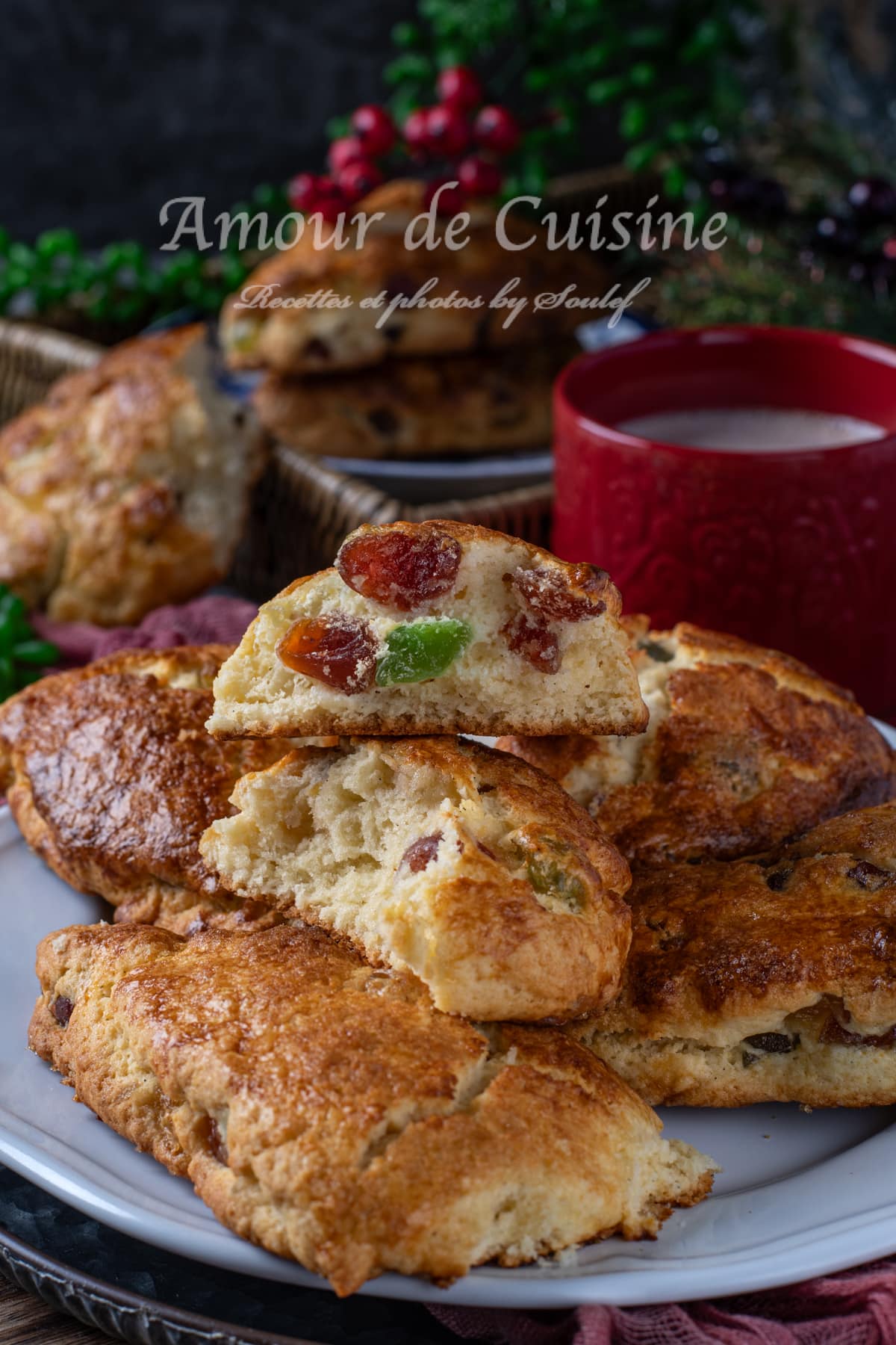 Recette de scones sucrés