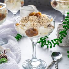 Vacherin glacé aux marrons