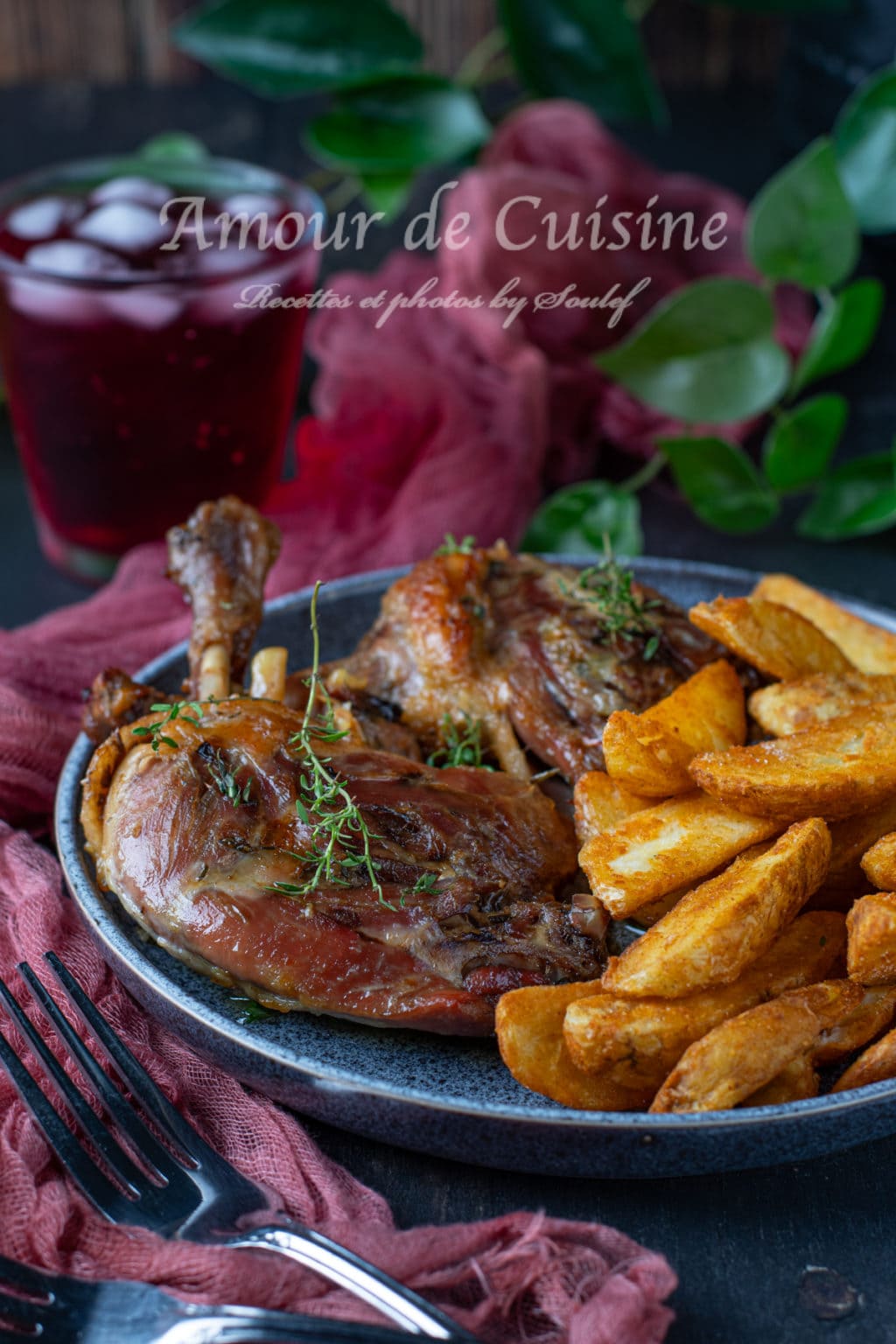 Cuisses de canard confites sans graisse Amour de cuisine