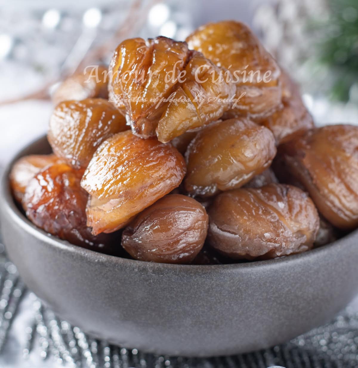 recette de marrons glacés maison