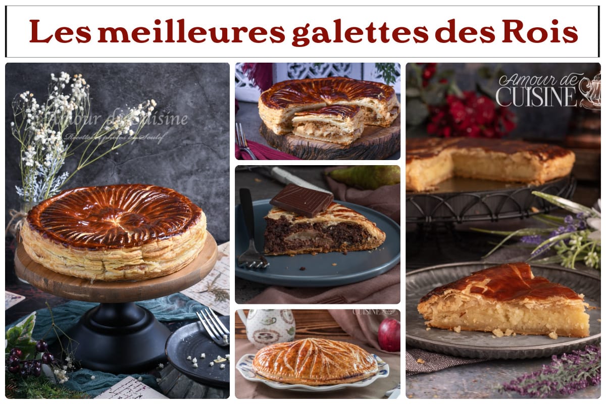 Les meilleures recettes de galettes des Rois