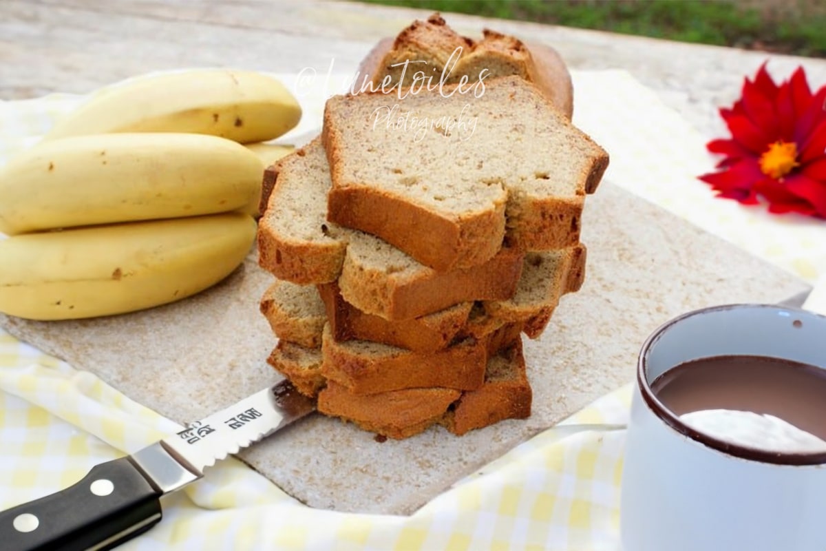 banana bread-Cake à la banane