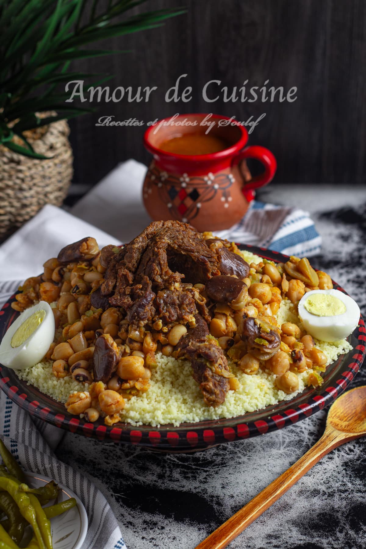 couscous kabyle aux 7 legumes secs imensi n yennayer