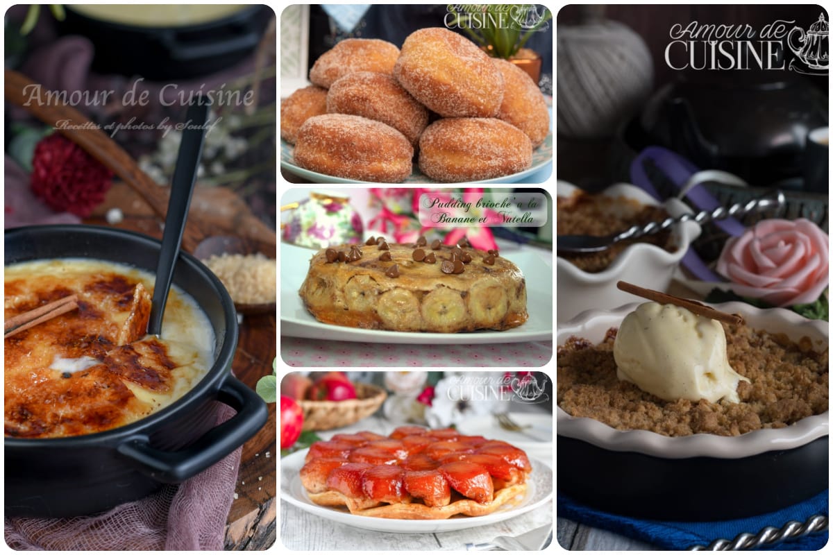 5 recettes irrésistibles à base de sucre
