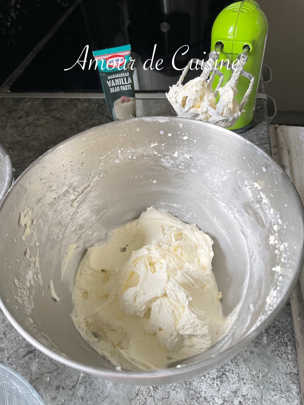 creme au beurre vanillee