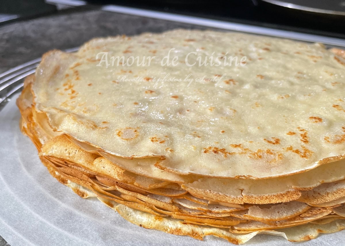 recette de la pate a crepes facile et rapide de Pierre Hermé