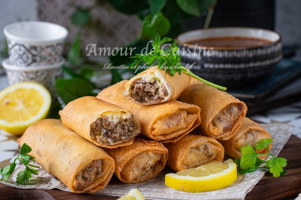 Bourek à la viande hachée