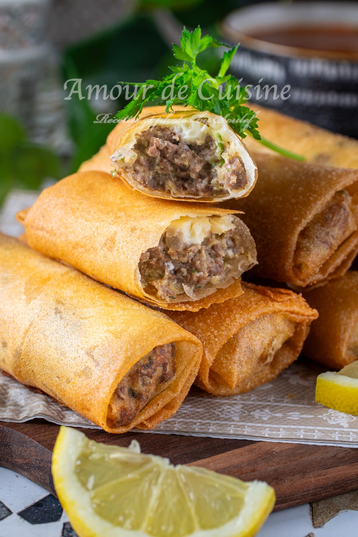 Bourek à la viande hachée