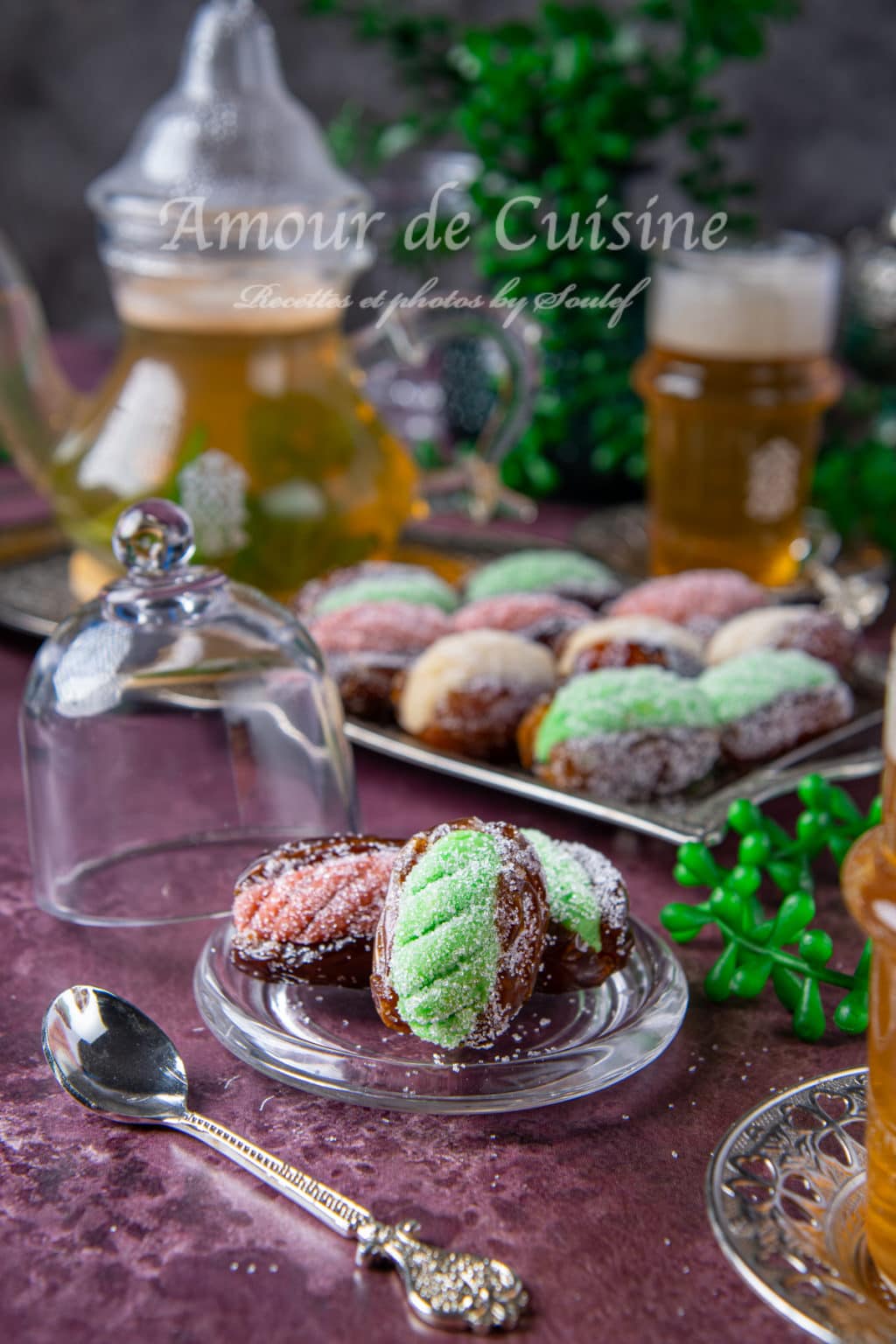 Recette de dattes fourrées