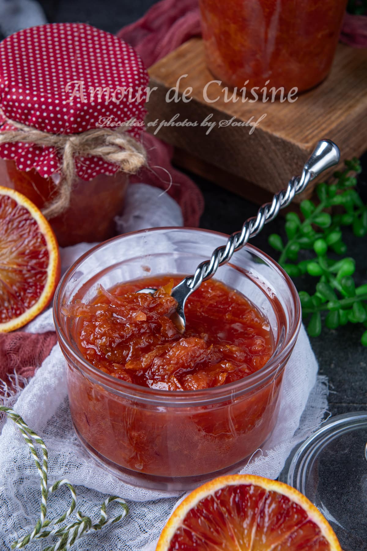 recette marmelade d'oranges sanguines