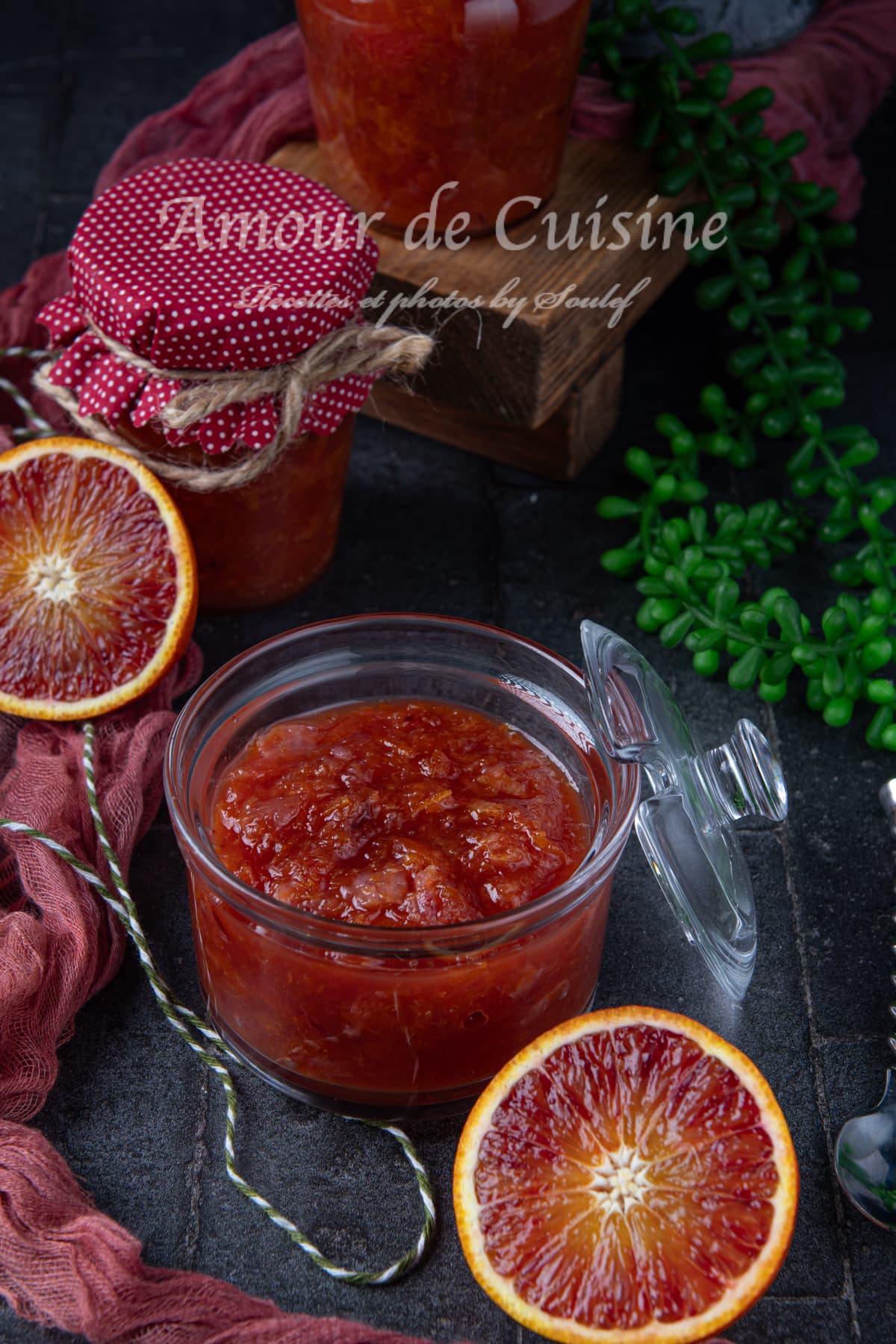 marmelade d'orange sanguine