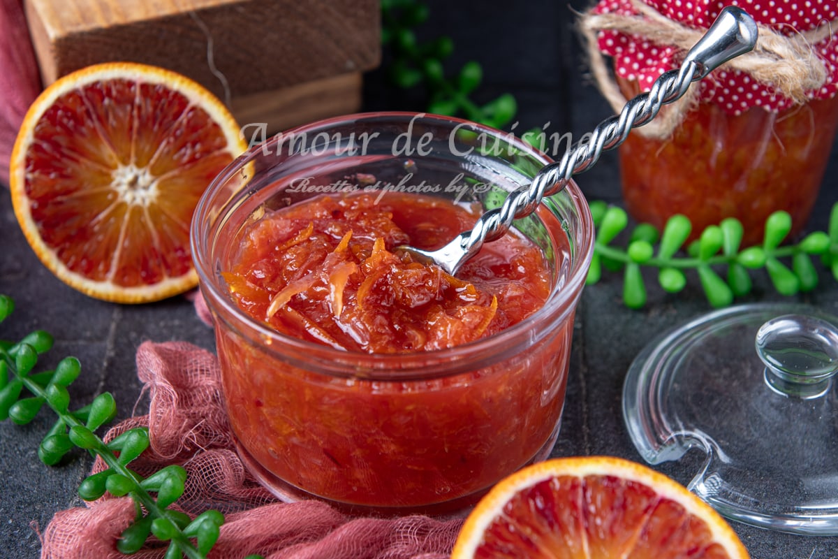 Marmelade d’oranges sanguines