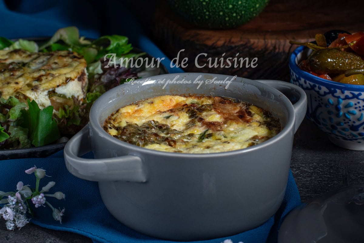 Flam de courgettes