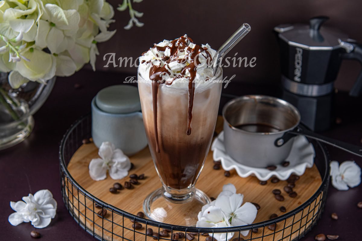 café mocha glacé