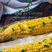 Recette épis de maïs en papillote au four