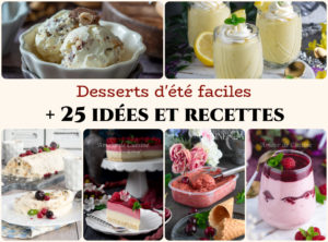 desserts d’été faciles