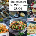 repas de semaine 26